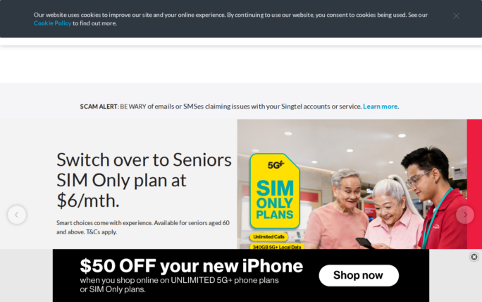 Singtel: Mobile, Fibre Broadband and TV services provider