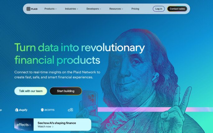 Plaid (Open Banking API Platform)