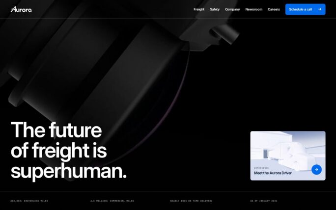 Aurora Innovation (Autonomous Commercial Trucking)