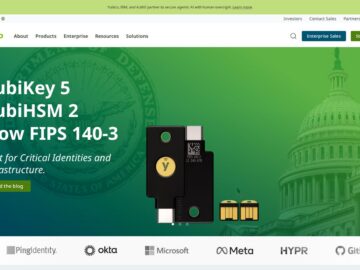 Yubico (Hardware-Backed Passwordless Authentication)