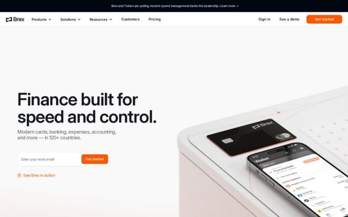 Brex (AI Corporate Card & Expense SaaS)