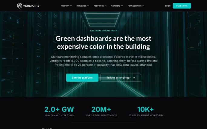 Verdigris (AI Building Energy Cloud)