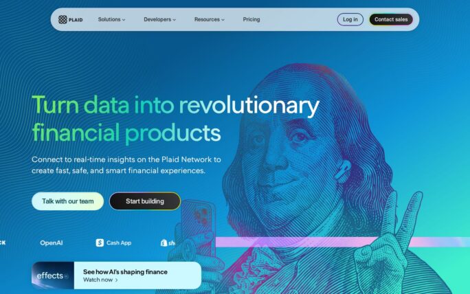 Plaid (Open Banking API Platform)