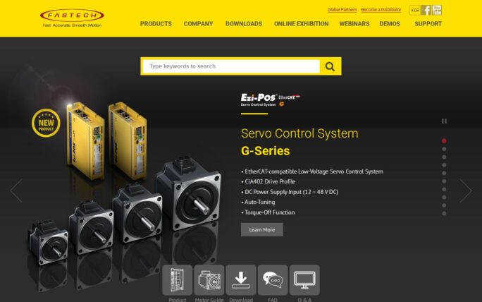 Fastech (High-Precision Closed-Loop Stepping Motor & Motion Control Hardware Infrastructure)